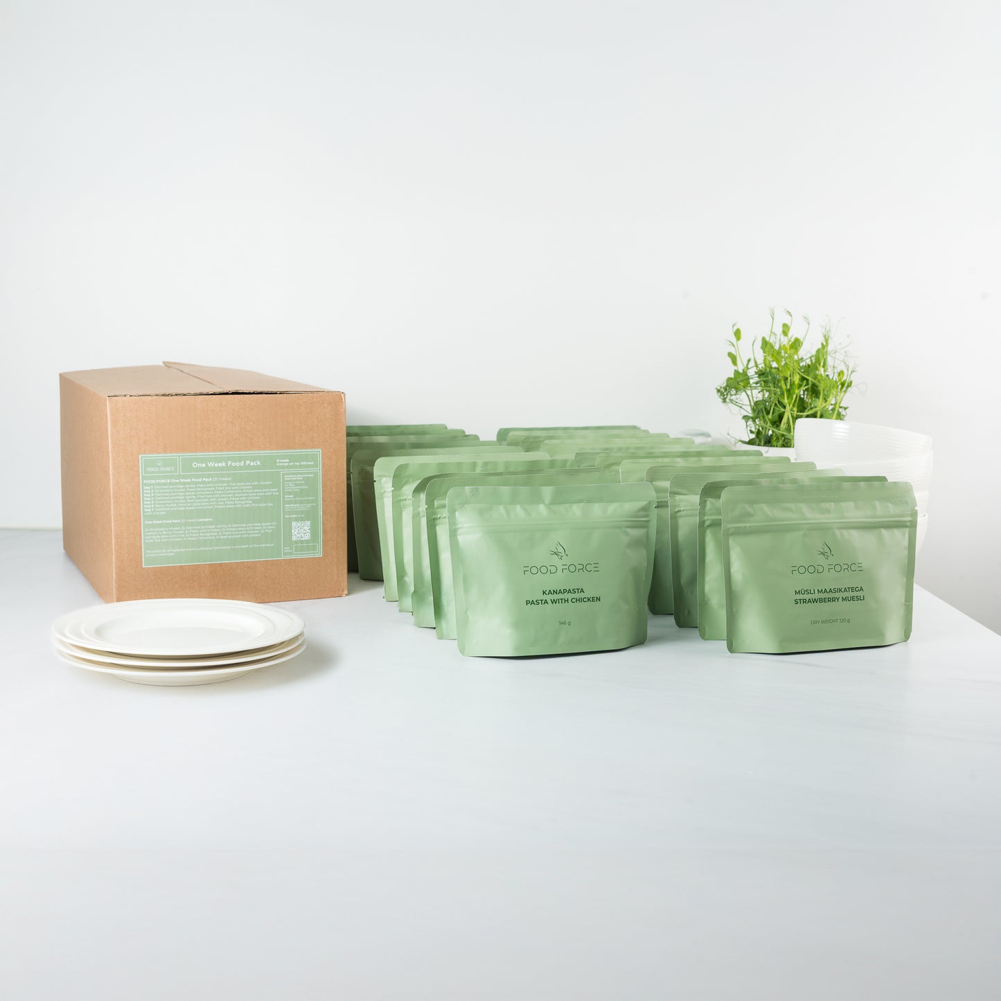 1 nädala toiduvaru - Päästeameti soovitus